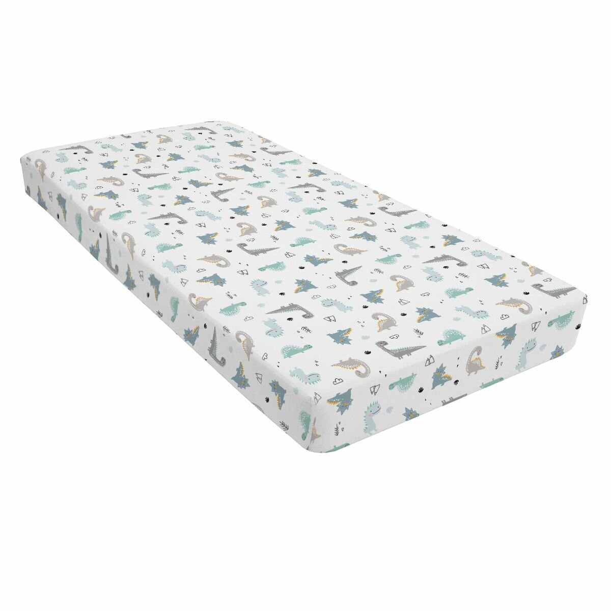 фото Простыня на резинке 80х160 / натяжная простыня /хлопок / поплин/ детям /