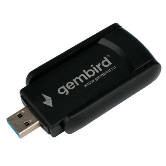 Сетевой адаптер WiFi+Bluetooth Gembird WNP-UA-020 — фото 1