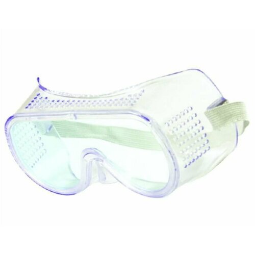 Очки защитные с прямой вентиляцией (линзы поликарбонат, эластичная лента)Дельта дельта очки защитные пластиковые с прямой вентиляцией