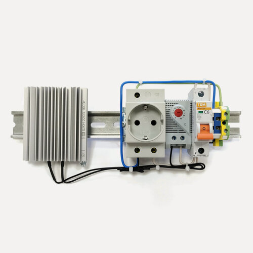 Изображение товара Комплект автоматики для термошкафа с подогревом 100Вт