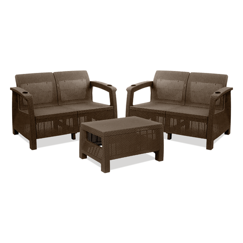 Комплект мебели Wiilla Love Seat коричневый