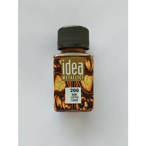 Maimeri Металлическая краска Idea Metallici лаковая медь 60 ml sela67 YTD5