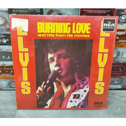 Elvis Presley Burning Love And Hits From His Movies, LP, 1972, USA, SS, Запечатан. Раритет.