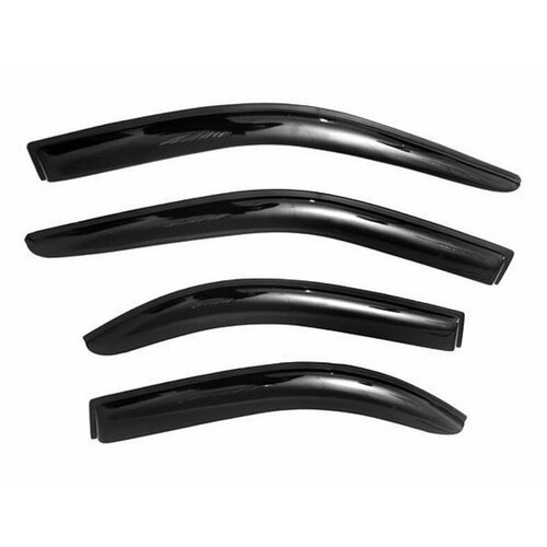 Дефлекторы AUTOCLOVER Hyundai Santa Fe 2015 (4 шт) (Корея)