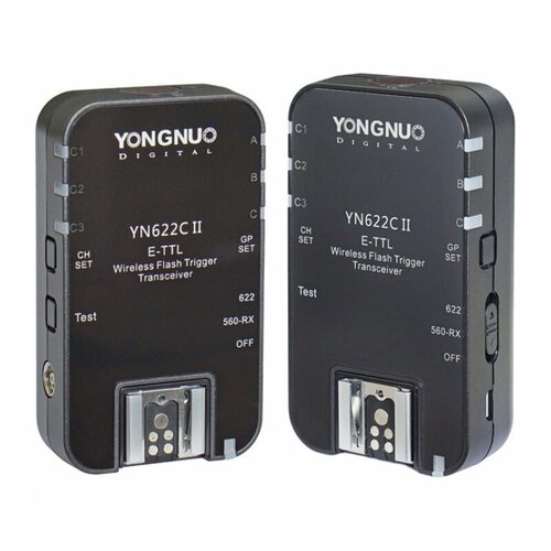 сетевой адаптер для yongnuo yn 1200 yn 900 ii yn 760 19v 5a Радиосинхронизатор TTL Yongnuo YN-622C II для Canon