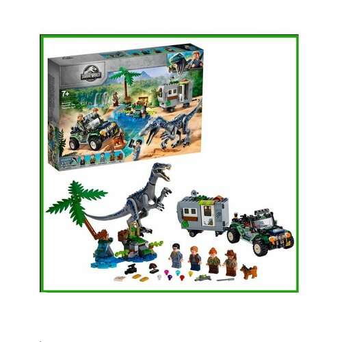 Конструктор Поединок с бариониксом 476 дет конструктор lego jurassic world 75935 поединок с бариониксом охота за сокровищами