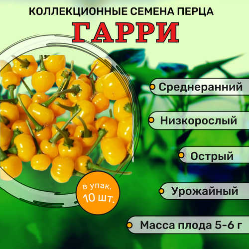 коллекционные семена перца острого гутера Коллекционные семена перца острого Гарри