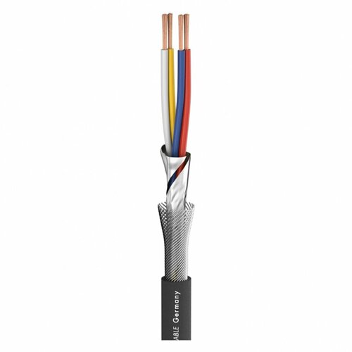 200-0301 SC-Square 4-Core MKII Highflex Кабель микрофонный, 100м, Sommer Cable кабель микрофонный в нарезку sommer cable 201 0101 sc source mkii black 1 м