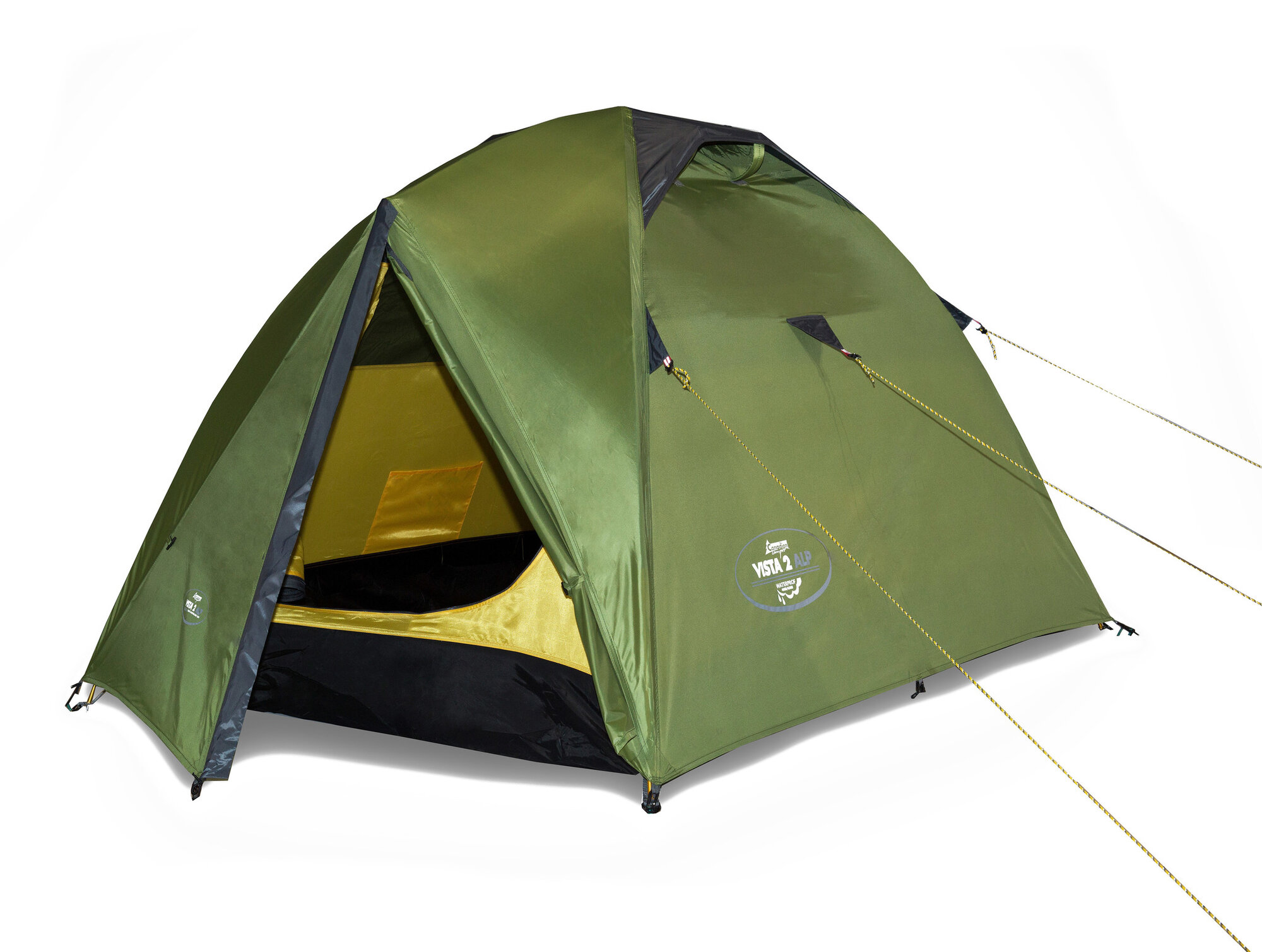 Палатка для кемпинга с одним спальным отделением и тамбуром Canadian Camper Vista 2 Al