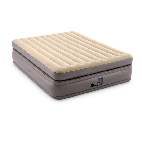 Надувной матрас-кровать Intex Queen Prime Comfort Elevated Airbed with Fiber-Tech Bip 64164NP