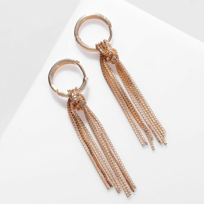 Серьги цепочки