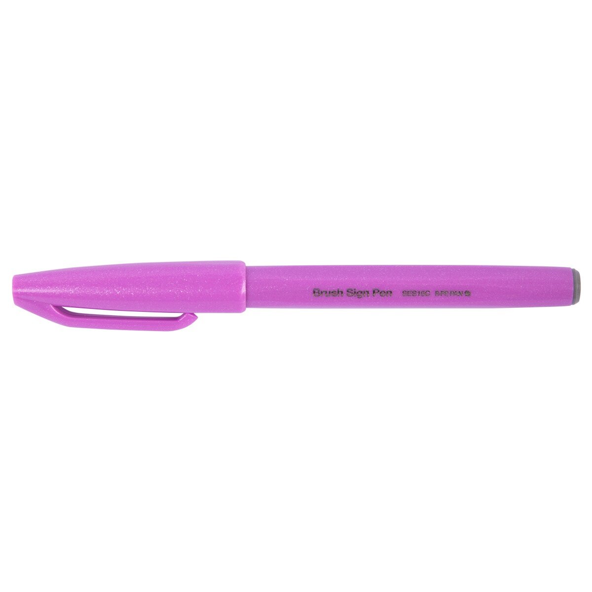 Фломастер-кисть Pentel "Brush Sign Pen", сиреневый, 2 мм