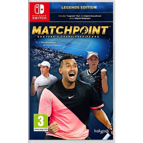 Matchpoint Tennis Championships Legends Edition [Nintendo Switch, русская версия] игра rayman legends definitive edition nintendo switch русская версия