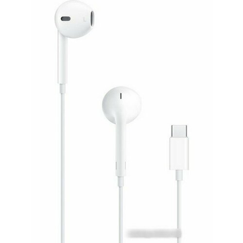 Гарнитура Apple EarPods A3046 11м белый проводные в ушной раковине MTJY3ZEA 4030₽