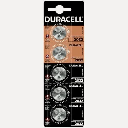 Изображение товара Элемент питания Duracell CR2032 бл 5