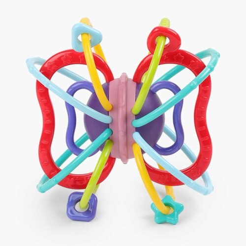 Игрушка-прорезыватель 13х11 см силиконпластик Бабочка Kiddy 990₽