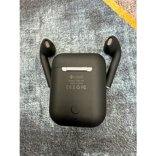 Беспроводные наушники с кейсом Cokike TWS-W1 51 капельки 300mah 40mAh 32 Ом черный MyPads 688₽