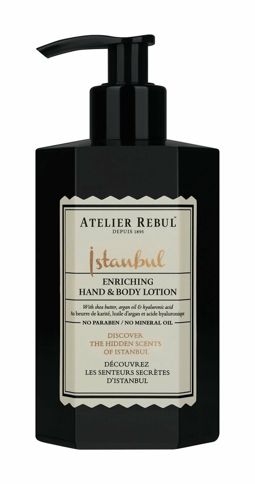 Парфюмированный лосьон для рук и тела / Atelier Rebul Istanbul Enriching Hand & Body Lotion