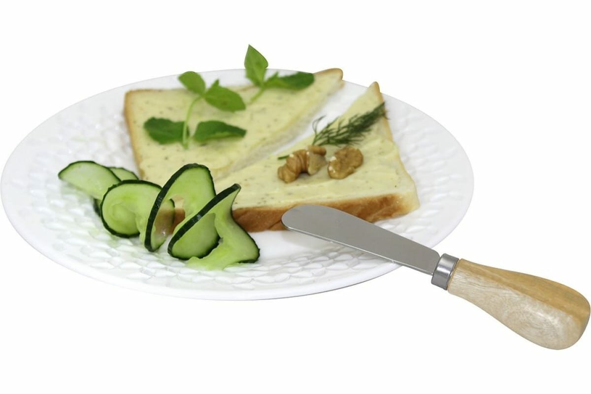 Нож для сыра и масла Мультидом Кантри, 12,5х2,5 см - фото №3