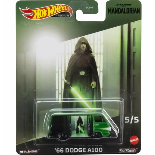 Коллекционная Premium машинка Hot Wheels '66 Dodge A100 (коллекция 2023 Pop Culture: Star Wars The Mandalorian, 5/5) машинка hot wheels car culture премиальная fpy86 1 64 7 5 см в ассортименте