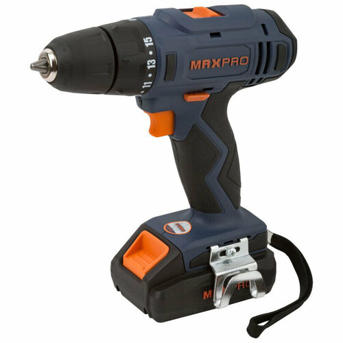 Дрель-шуруповерт аккумуляторная Max-Pro 85030 2х15Ач 10745₽
