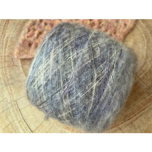 Пряжа Мохер Италия (моток 100гр) для свитера-паутинки 