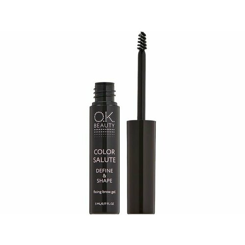 Фиксирующий гель для бровей OK Beauty COLOR SALUTE DEFINE & SHAPE FIXING BROW GEL