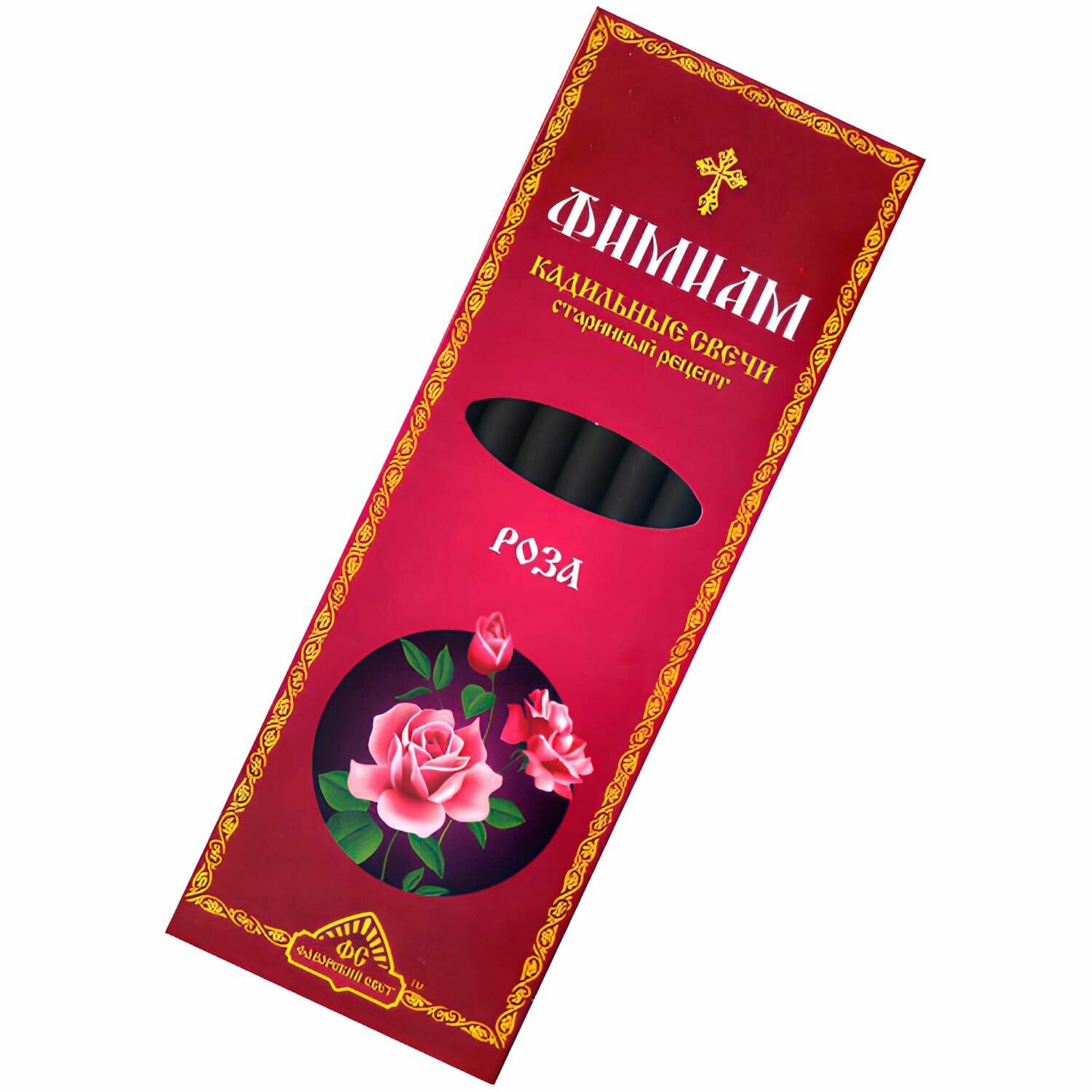Кадильные свечи Фимиам "Роза", 7 свечей 11,5 см