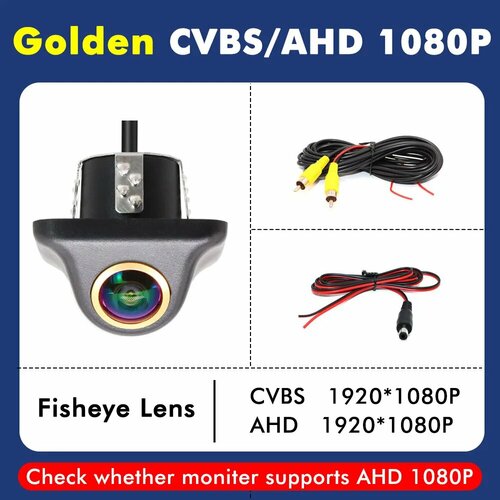 SMARTOUR 180 градусов 4K 1920x1080P Автомобильная камера заднего вида с объективом рыбий глаз AHD NTSC Формат HD ночного видения для автомобильного радио MP5 CVBS AHD 1941₽