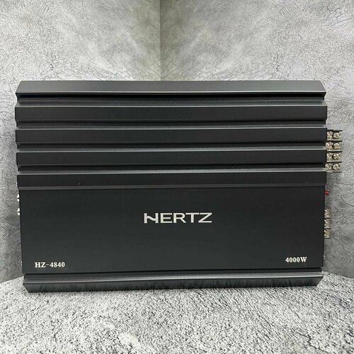 Усилитель автомобильный 4-х канальный Hertz XZ-4840 4000 Вт 3999₽