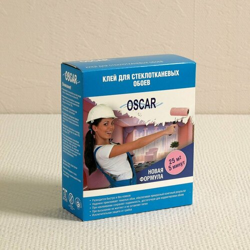 Сухой Клей Oscar 200г для Стеклотканевых Обоев Веллтон 365₽