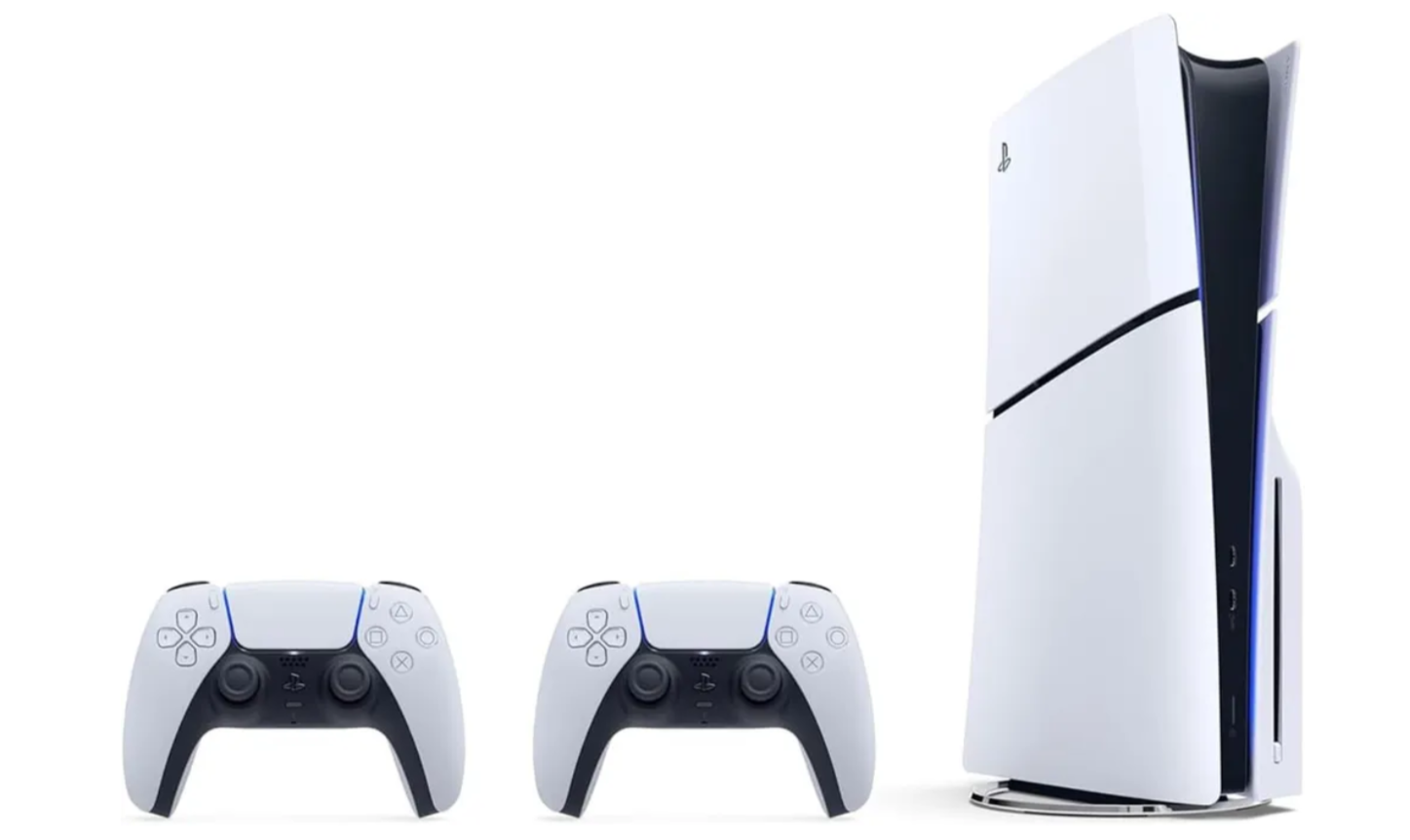 Игровая приставка Sony PlayStation 5 Slim с дисководом 1 ТБ два геймпада