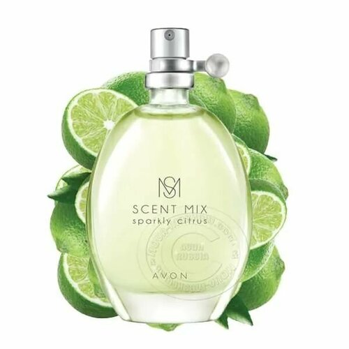 Avon Туалетная вода для нее Scent Mix Sparkly citrus, 30 мл