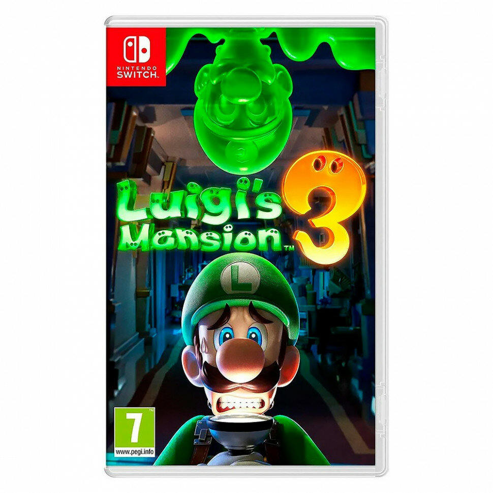 Игра Luigi's Mansion 3 для Nintendo Switch (TRA-HAC-AG3JA-UAE) (Английская версия)