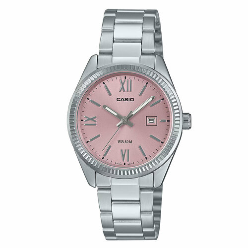 фото Наручные часы casio collection, серебристый