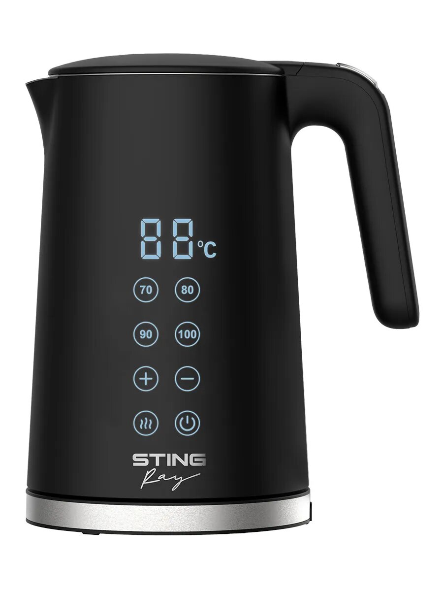 фото STINGRAY ST-KT3016A черный чайник металлический