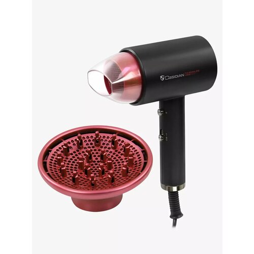 Фен для волос ионный с диффузором, 1800 Вт