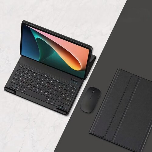 Изображение товара Чехол-книжка с клавиатурой и мышью для iPad Pro (2024) 11", черный