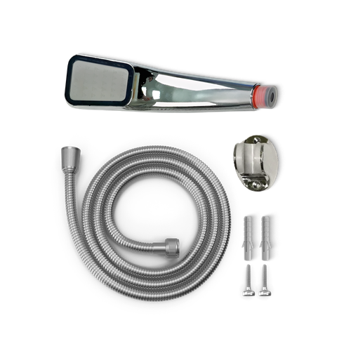 Лейка для душа со шлангом Homium Soul 02 (размер лейки 23x6 см, длина шланга 133 см)