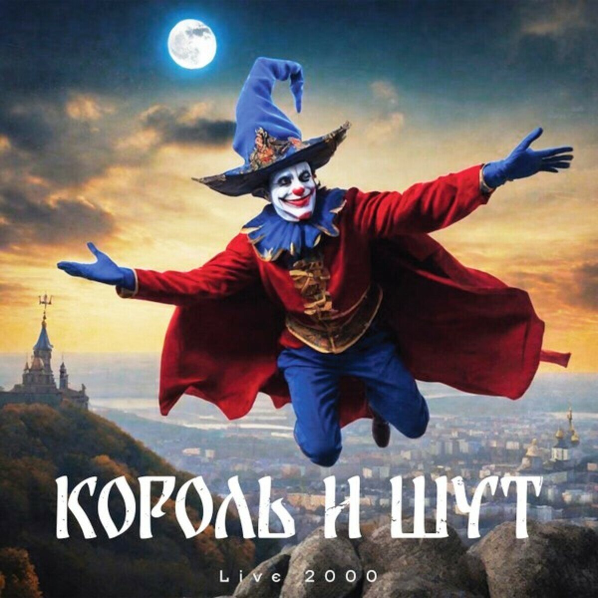 Виниловая пластинка Король и Шут "Live 2000", 12", картонный конверт, концертная запись, 4820011006411