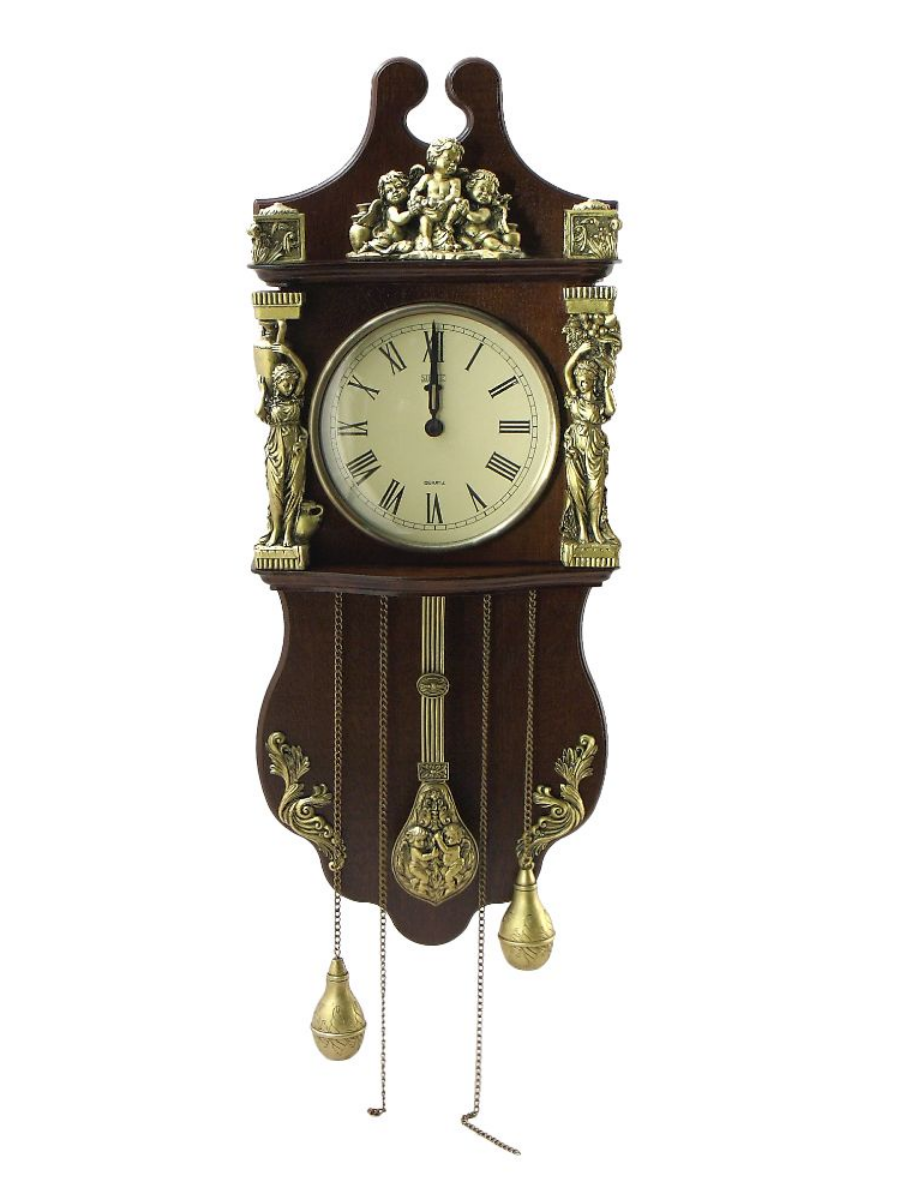 Часы настенные Helios Line "Врата Олимпа" кварцевый механизм римские цифры