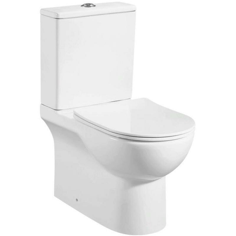 Унитаз компакт Azario Ambra AZ-848 с бачком и сиденьем Микролифт