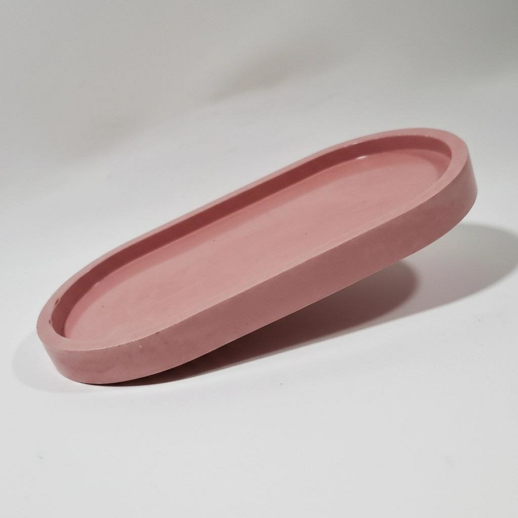 Органайзер "Подставка", терракотовая, овальная, для косметики и мелочей, 1 шт — фото 1