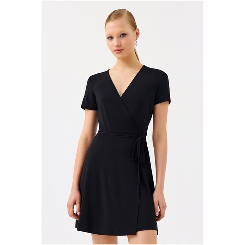 платье женское befree, цвет: черный, размер L черного цвета