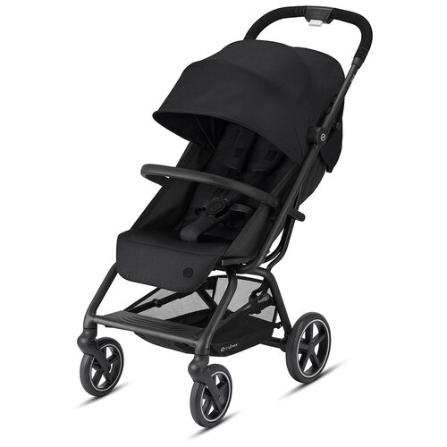 Коляска прогулочная Cybex Eezy S Plus 2 (BLK Deep Black с бампером)