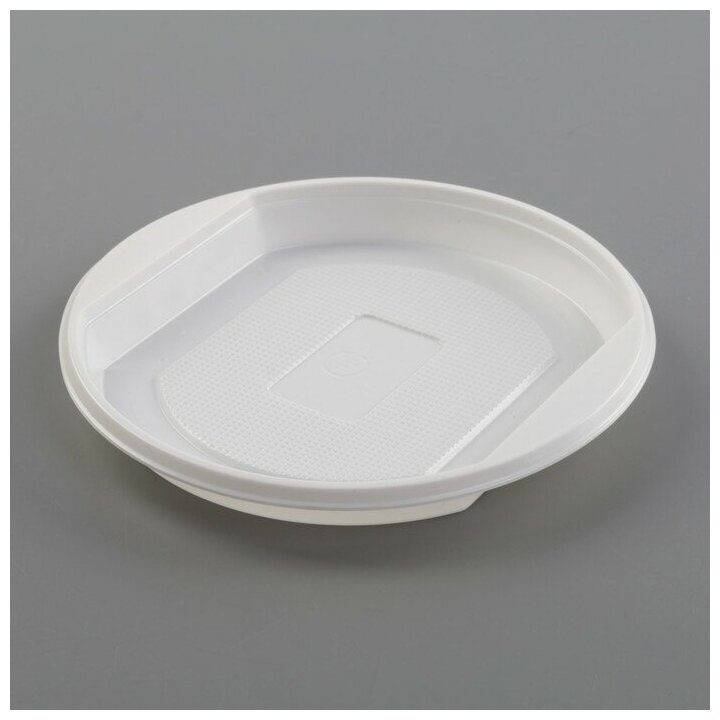 Набор одноразовой посуды «Летний №1», на 6 персон, цвет белый - фотография № 11