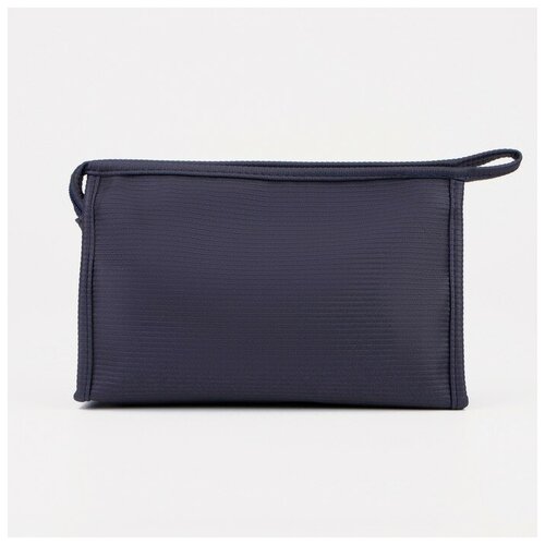 фото Косметичка на молнии, цвет синий хорошее настроение