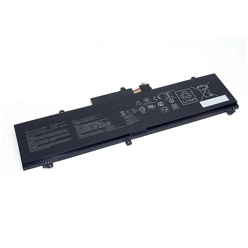 Аккумуляторная батарея для ноутбука Asus ROG Zephyrus G15 (C41N1837) 15.4V 4800mAh клавиатура для asus gx502gv gu502du p n v184662f 0kn1 971ru21