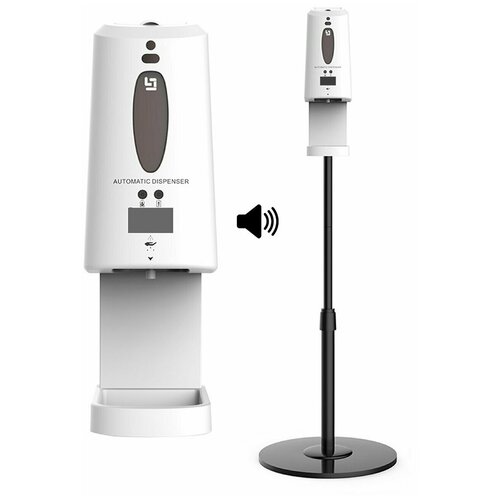 Автоматический дозатор для антисептика на стойке