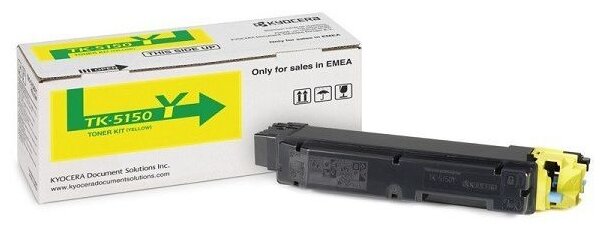 Картридж тонер Kyocera Mita TK-5150Y 10 000 стр. Yellow для P6035cdn/M6x35cidn 1T02NSANL0